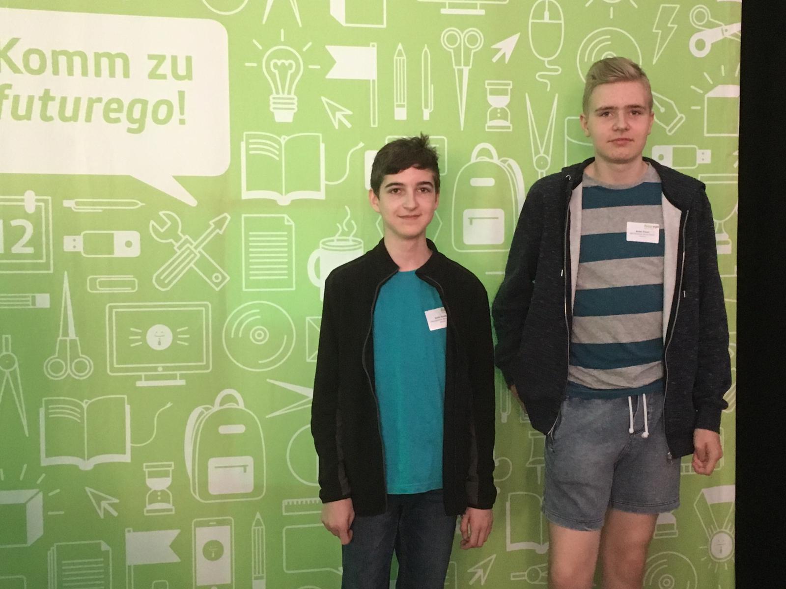 Unsere Jungunternehmer mit Startup-Idee