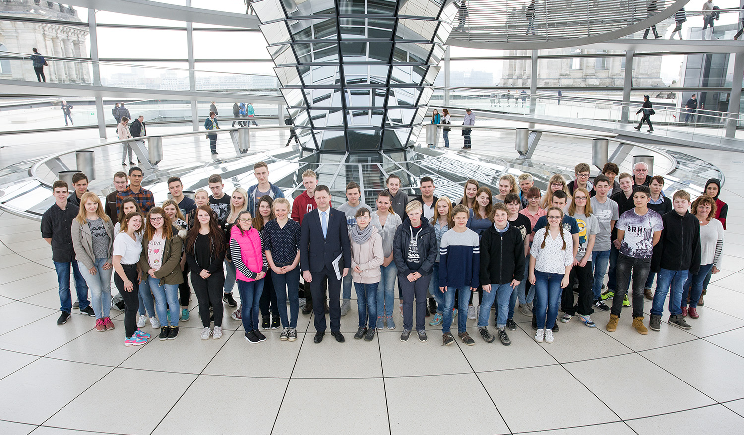 Klasse 9 im Bundestag