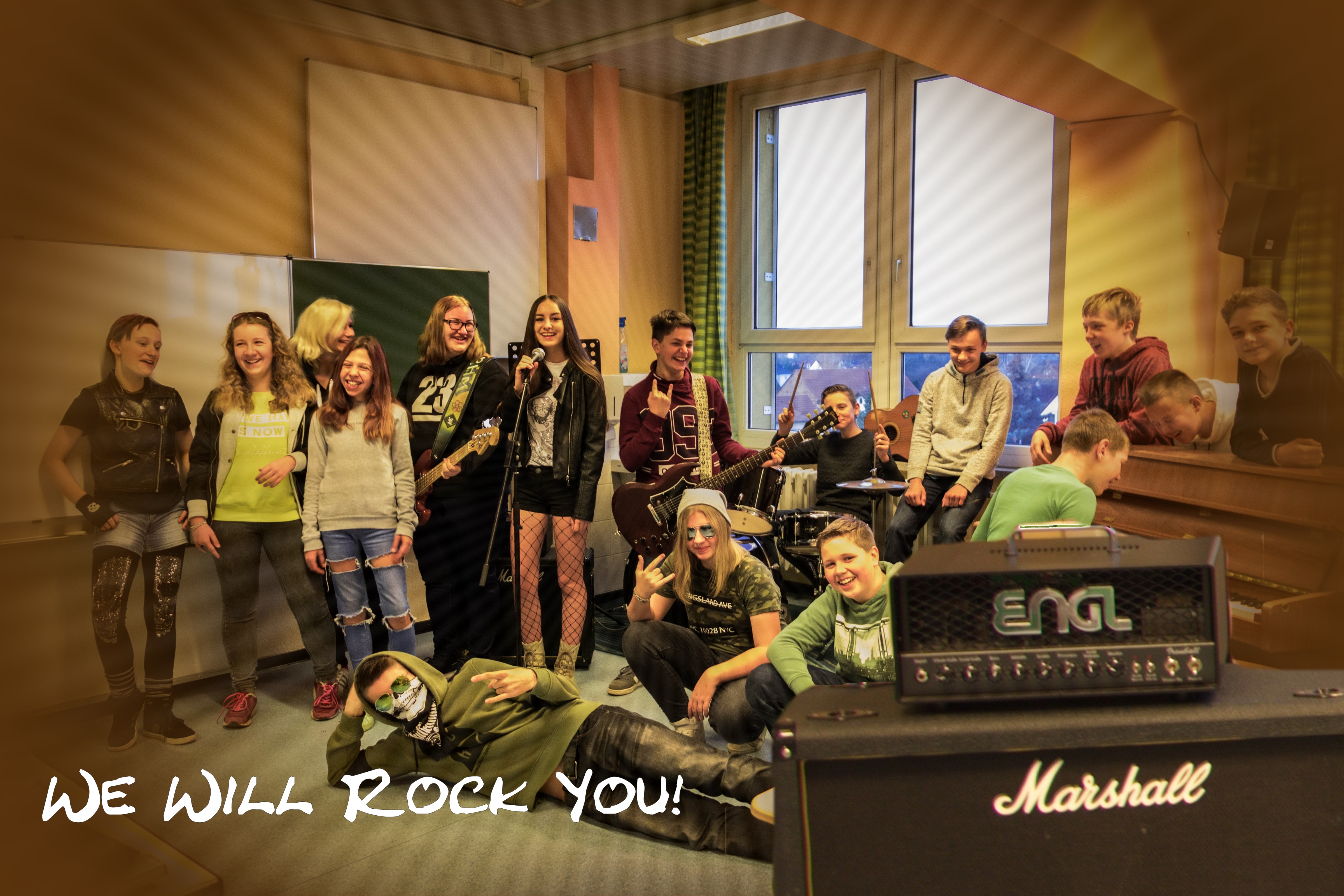 Die Klasse 8a rockt!